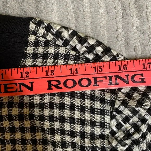 Jessica Howard Black and White Checkered Mini Dress - Picture 7 of 13